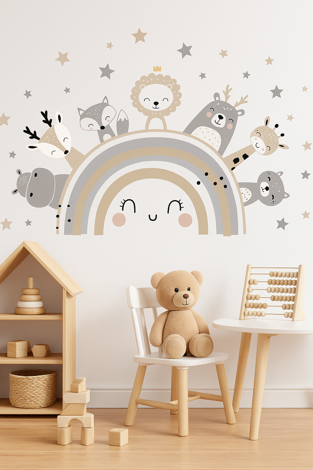 Starry Animals Rainbow