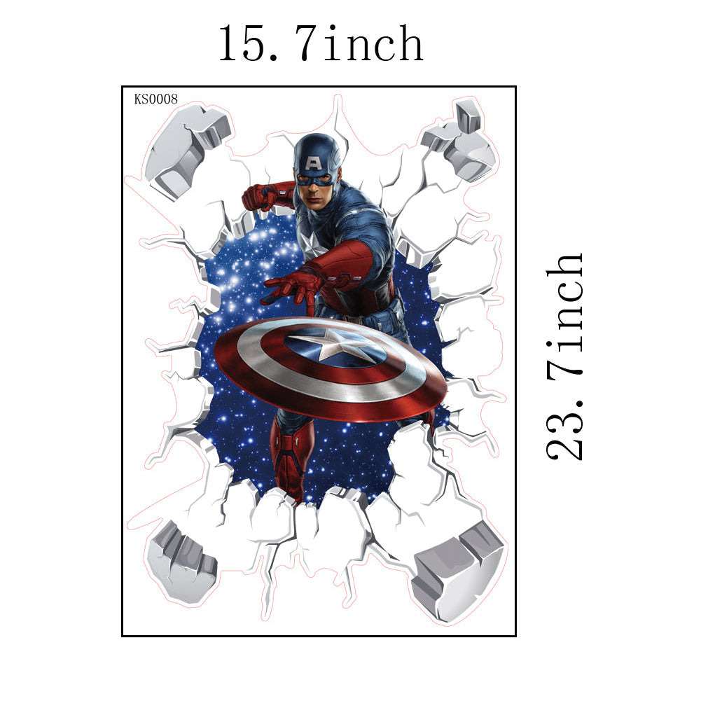 Captain America Wall Break - Vertical
