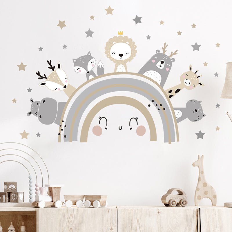 Starry Animals Rainbow - WallStick