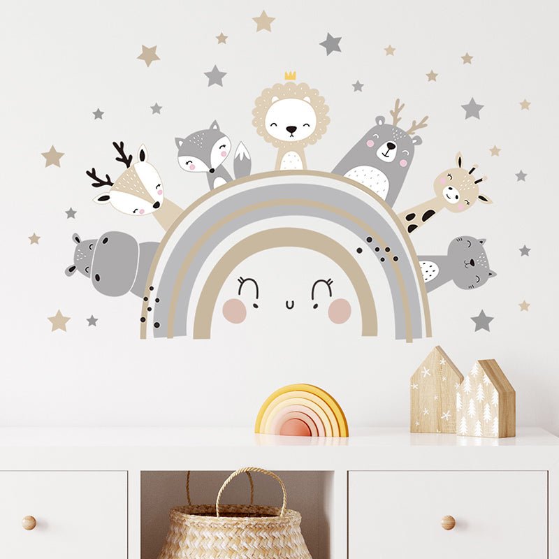 Starry Animals Rainbow - WallStick