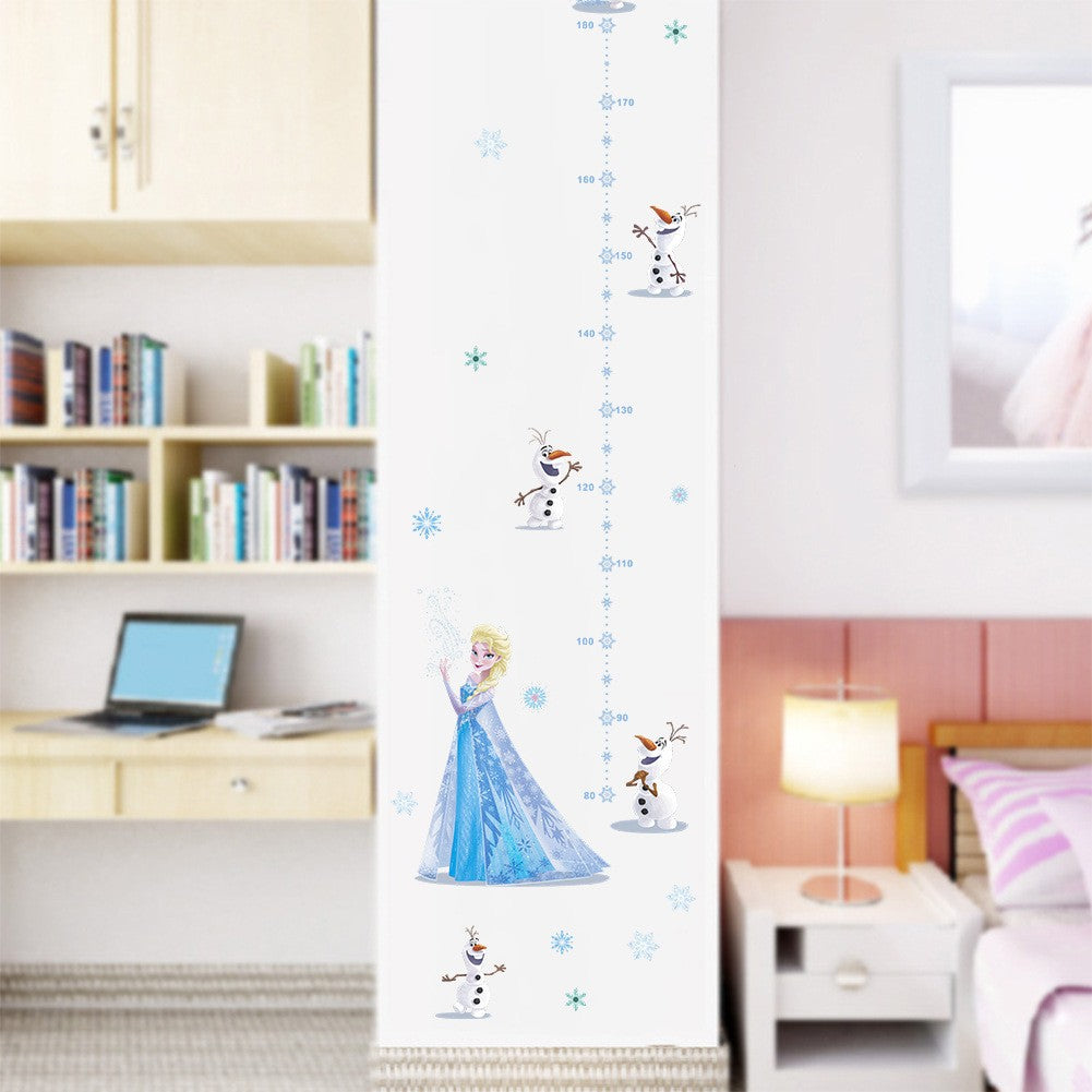 Frozen Height Measure Chart PVC Wall Sticker - 30x90cm