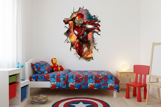 Iron Man Wall smash