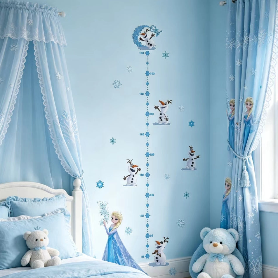 Frozen Height Measure Chart PVC Wall Sticker - 30x90cm
