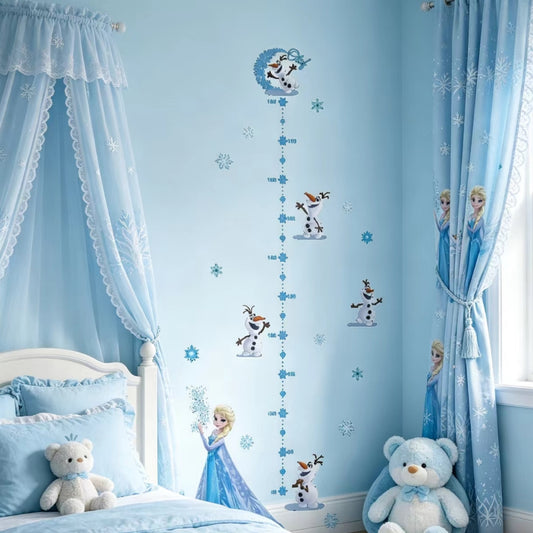 Frozen Height Measure Chart PVC Wall Sticker - 30x90cm