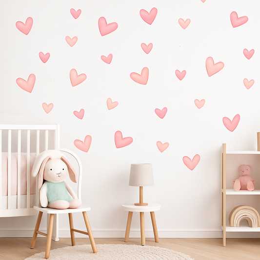 Pink Hearts