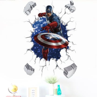 Captain America Wall Break - Vertical