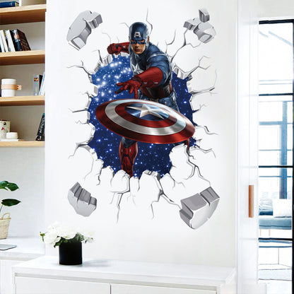 Captain America Wall Break - Vertical
