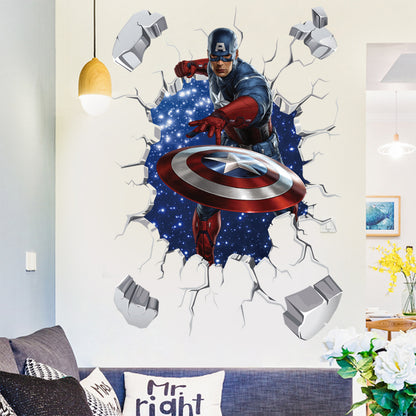 Captain America Wall Break - Vertical