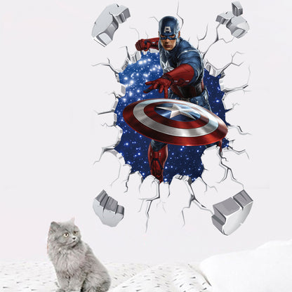 Captain America Wall Break - Vertical