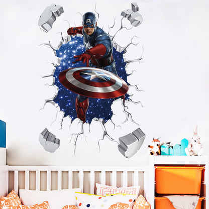 Captain America Wall Break - Vertical