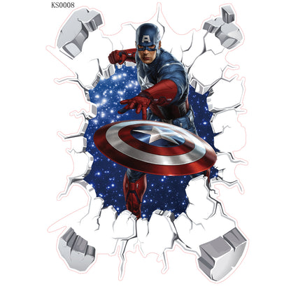 Captain America Wall Break - Vertical