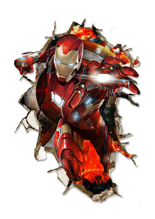 Iron Man Wall smash