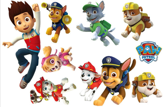 Paw Patrol - Free to Place Characters with Ryder
