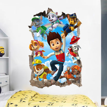 Paw Patrol wall break Vertical