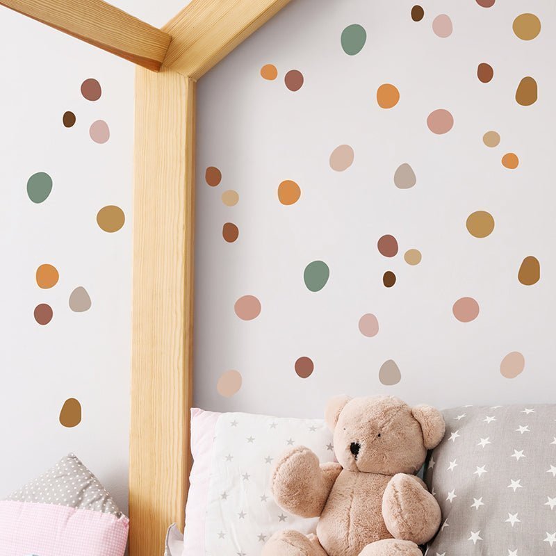 Polka Dots Pebbles - WallStick