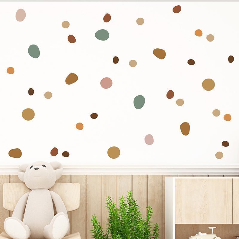 Polka Dots Pebbles - WallStick