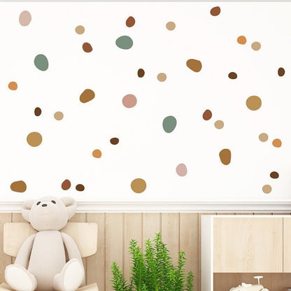 Polka Dots Pebbles - WallStick