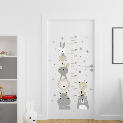 Starry Animals Height Measure - WallStick